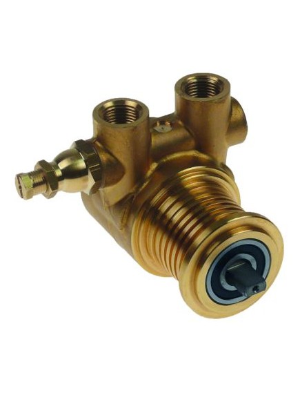 pump head PA1504 FLUID-O-TECH L 82mm 150l/h connection 3/8  NPT with bypass brass