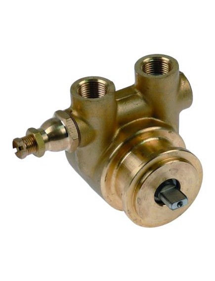 pump head CA104 FLUID-O-TECH L 60mm 100l/h connection 3/8  GAS with bypass brass