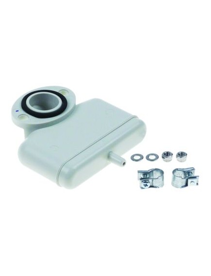 Air trap L 77mm W 83mm complete hose ? 6mm connection ? 24mm