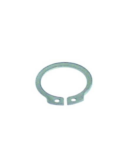 retaining ring shaft ? 17mm thickness 1mm SS DIN 471