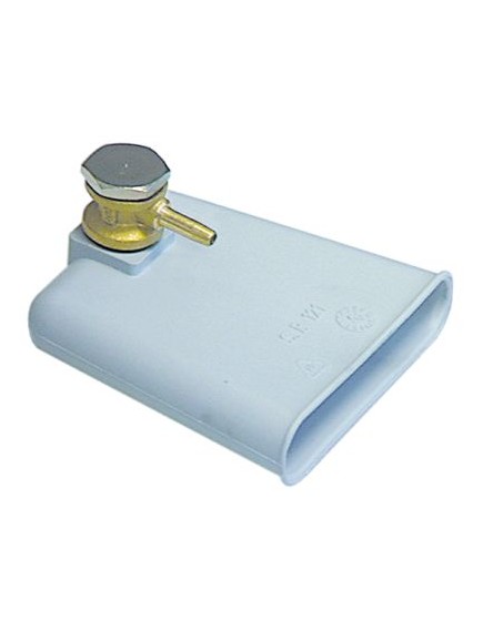 Air trap plastic H 80mm L 85mm W 20mm hose ? 6mm