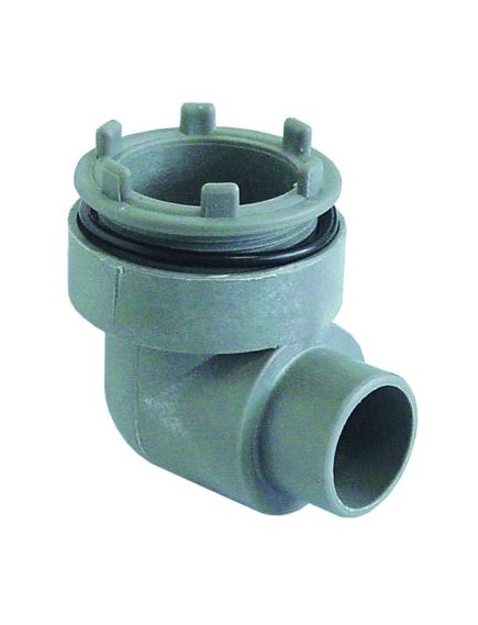 Ablaufventil komplett Gewinde 1?  AD ? 65mm ID ? 43mm Schlauch ? 37mm