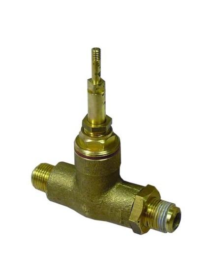 Absperrventil Anschluss 1/2  1/2  gerade Baul?nge 123mm
