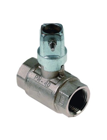 ball valve H 82mm L 84mm inlet 1  IT outlet 1  IT