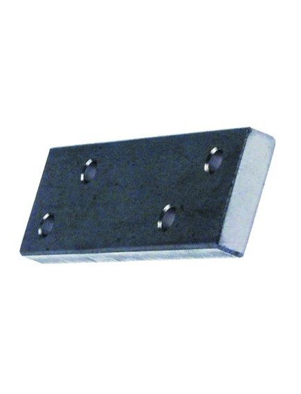 base plate L 110mm W 35mm for door catch thickness 10mm