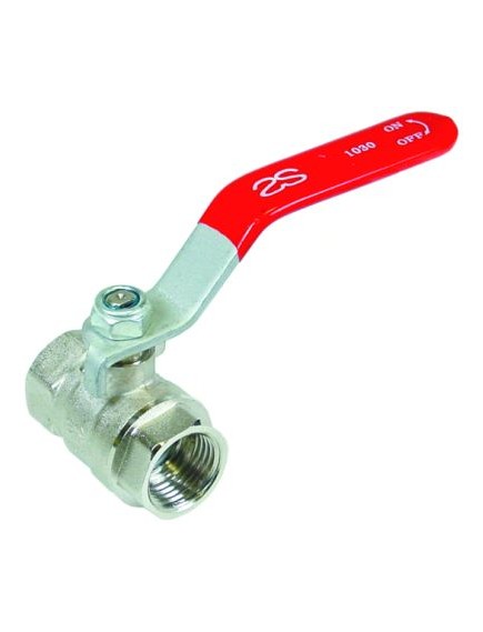Ball valve connection 1/2  IT - 1/2  IT DN15 total length 49mm