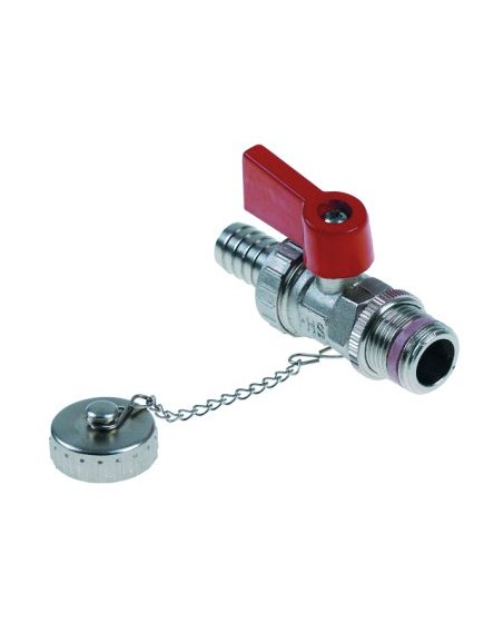 Ball valve connection 1/2  ET hose connector 3/8