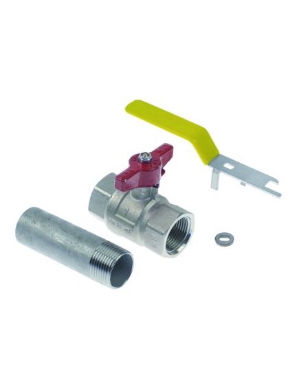 ball valve IT 1  set L 82mm butterfly/lever handle