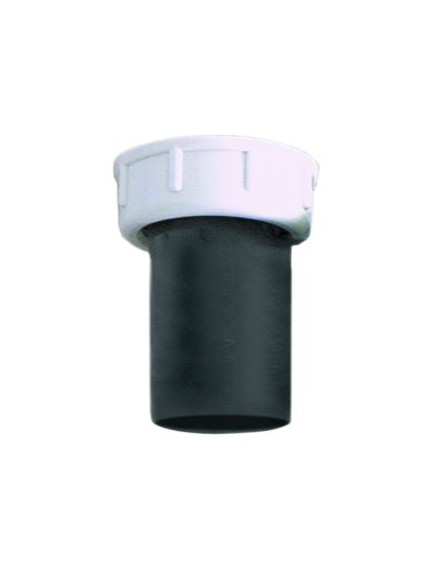 Ablaufanschluss Kunststoff gerade Gewinde 1?  Schlauch ? 40mm