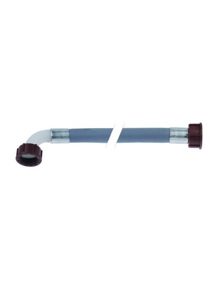 supply hose PVC straight-curved DN13 connections 3/4  L 1500mm operating p. 10bar