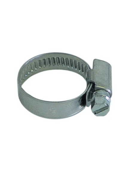 hose clamp SS W4 ? 12-20mm width 9mm Qty 1 pcs DIN 3017