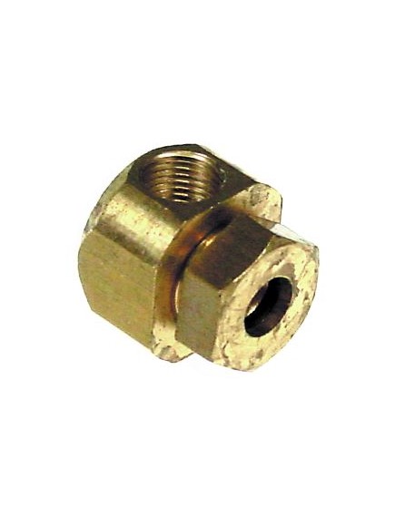 Connecting piece thread 1/8  brass