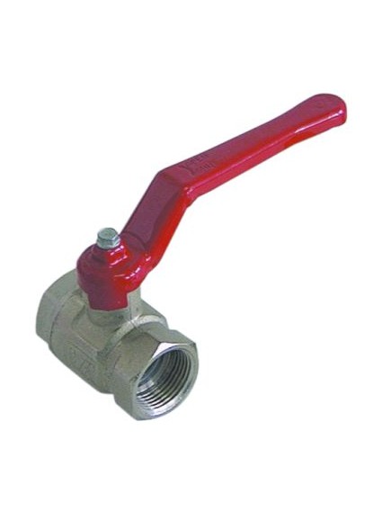 ball valve connection 1  IT - 1  IT DN25 total length 69mm with lever handle