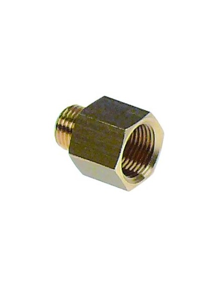 reducer thread 3/8  IT - 1/4  ET brass right-hand thread