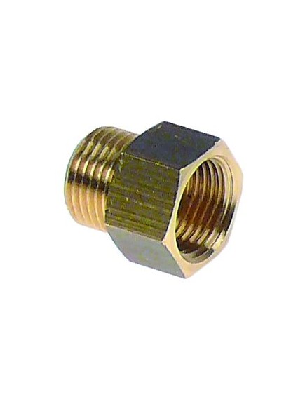 reducer thread 1/2  ET - 1/2  IT brass