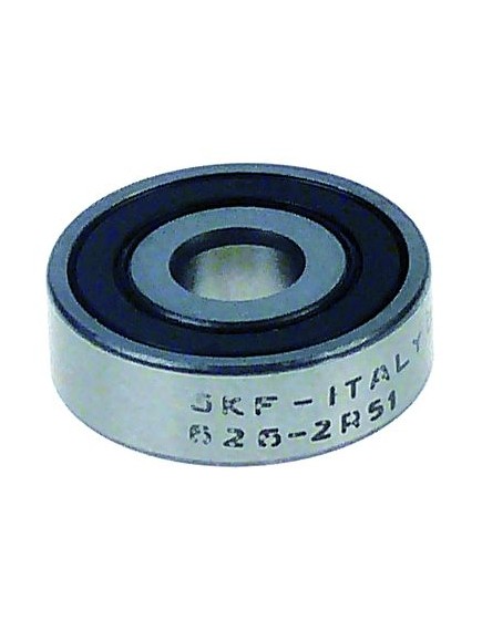 deep-groove ball bearing type 626-2RS shaft ? 6mm ED ? 19mm W 6mm with sealing discs