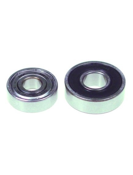 Ball bearing type 6000-2Z/608-Z shaft ? 10/8mm ED ? 26/22mm W 8/7mm set 2-piece