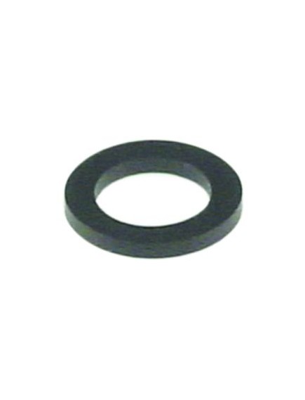 flat gasket rubber ED ? 18mm ID ? 12mm thickness 2mm Qty 1 pcs