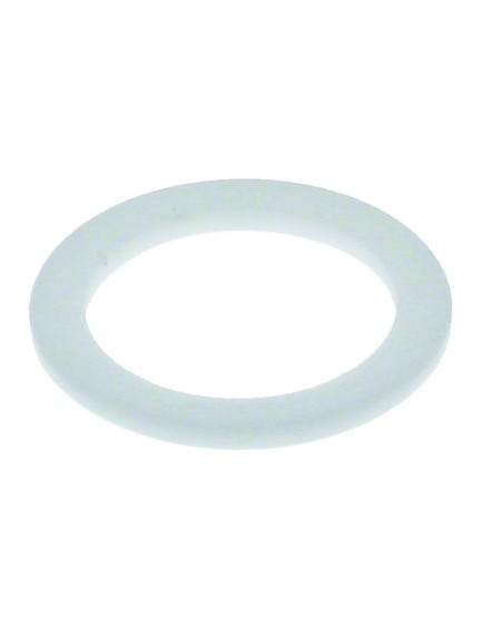 flat gasket PTFE ED ? 26mm ID ? 19mm thickness 2mm Qty 1 pcs