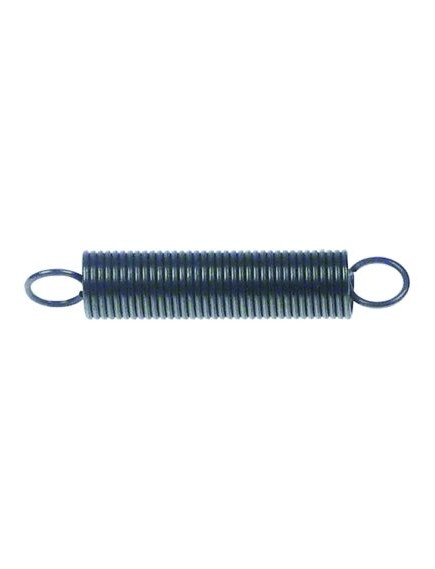 tension spring ? 7,5mm total length 42mm wire gauge ? 0,8mm L1 29mm