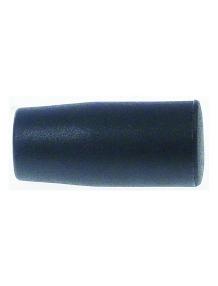 cylindrical handle thread M6 bore ? conical 12mm ? 18mm L 40mm thermoplastic