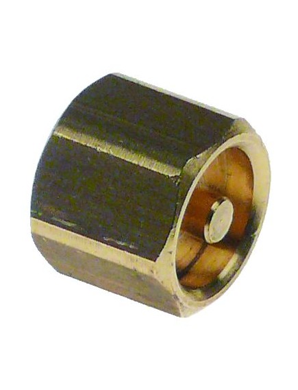 valve ? hexagon 16mm L 14mm brass