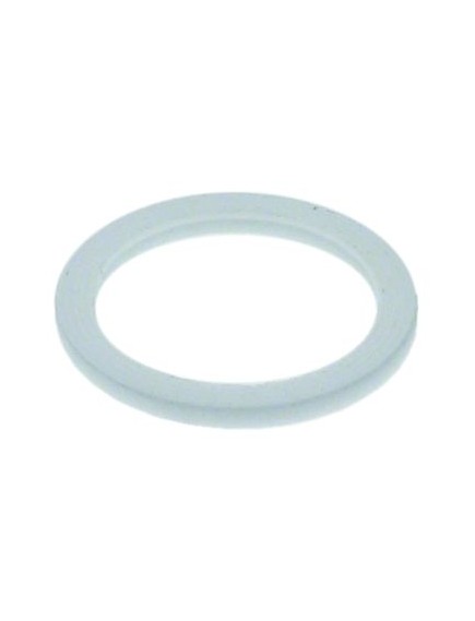 flat gasket PTFE ED ? 22mm ID ? 17mm thickness 1,5mm Qty 1 pcs