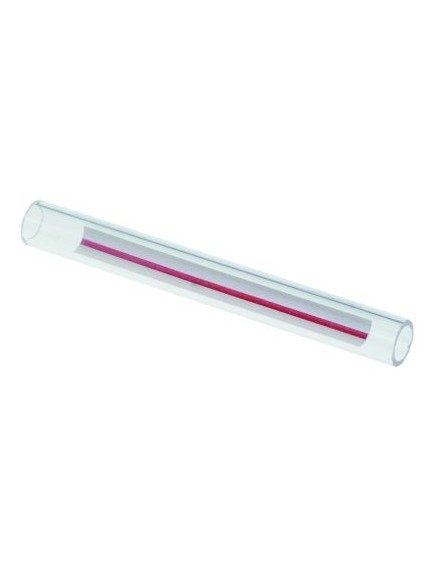 water level tube ? 12mm H 106mm marking red