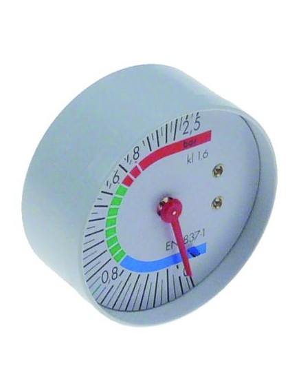 manometer ? 57mm pressure range 0-2.5bar without glass connection 1/8