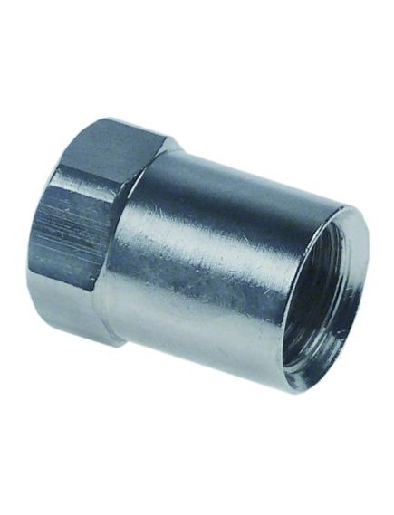 union nut thread 3/8  L 30mm hole ? 12mm SS for steam/water pipes