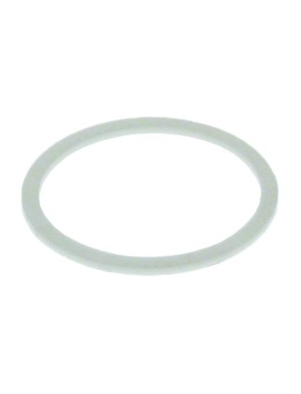 flat gasket PTFE ED ? 26mm ID ? 22,5mm thickness 1mm Qty 1 pcs