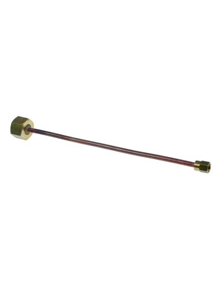Ablaufrohr f?r Magnetventil ? 6mm L 255mm Kupfer