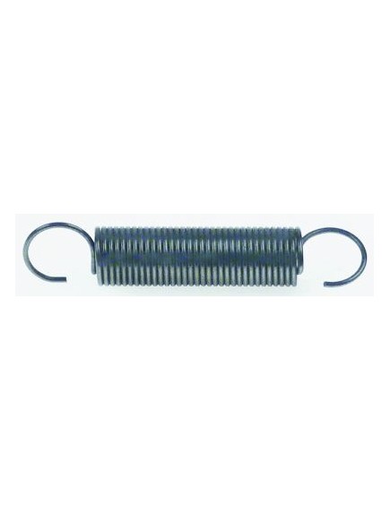 tension spring ? 9mm total length 51,5mm wire gauge ? 0,8mm L1 31mm