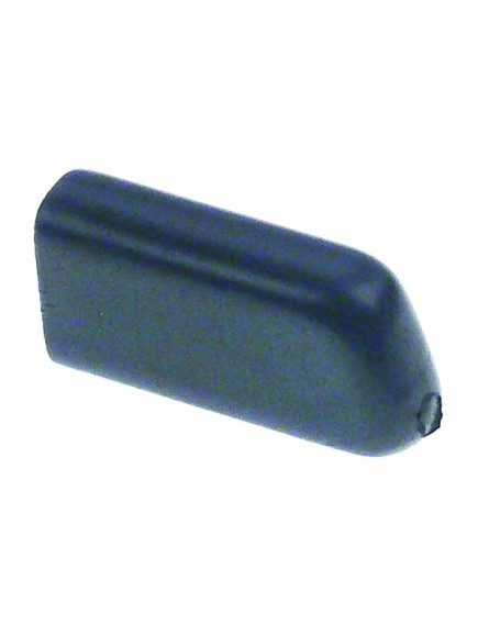 handle for lever L 37mm W 10mm H 17mm rubber