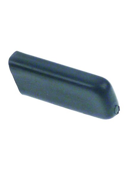 handle for lever L 50mm W 10mm H 17mm rubber