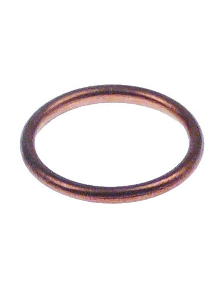 flat gasket copper ED ? 21mm ID ? 17mm thickness 2mm