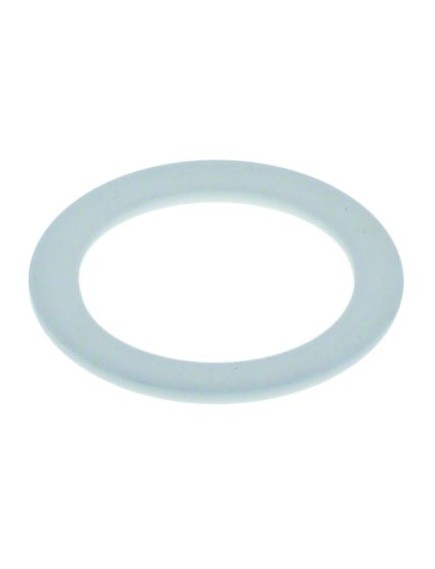 Flat gasket PTFE ID ? 24,5mm ED ? 33mm thickness 1,5mm Qty 1pcs