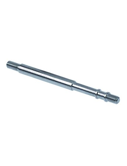 shaft for steam-/water-tap ? 5mm D2 ? 4mm L 65mm thread M4 SS