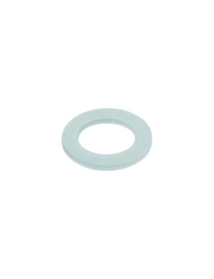 flat gasket PTFE ID ? 6mm ED ? 10mm thickness 2mm Qty 1 pcs