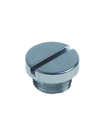 plug thread 1/8  L 8,5mm chrome-plated brass