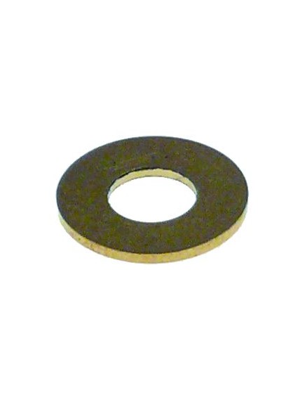 plain washer ID ? 6,5mm ED ? 14,5mm thickness 1mm brass Qty 1 pcs