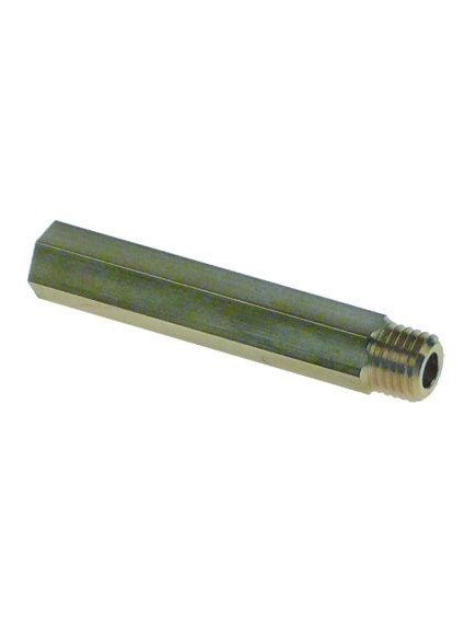 nozzle holder thread M8 int. ? 1 4mm int. ? 2 7mm L 42mm total length 48mm WS 8 brass