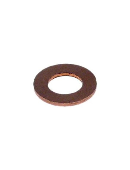 plain washer ID ? 6,4mm ED ? 12mm thickness 1mm copper Qty 1 pcs