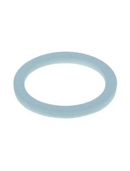 flat gasket PTFE ED ? 27mm ID ? 21mm thickness 2mm Qty 1 pcs