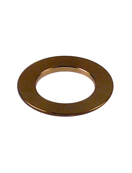 washer ID ? 17mm ED ? 28mm thickness 2mm brass Qty 1 pcs beveled