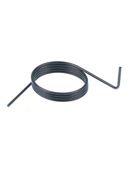 torsion spring ? 38mm L2 18mm wire gauge ? 1,8mm L1 9mm L3 57mm for  dosing pump lever right