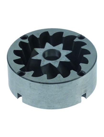 grinding burrs pair turn direction right D1 ? 68mm D2 ? 49mm H 25mm shaft ? 13mm suitable for EUREKA