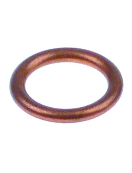 gasket copper ED ? 18,7mm ID ? 13,2mm thickness 2,5mm for coffee makers