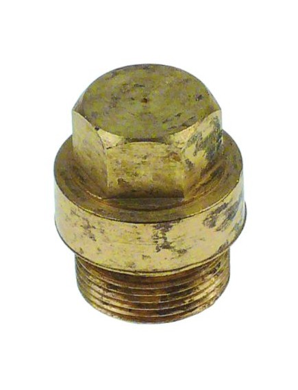 end cap thread M18x1 L 26mm WS 15 brass