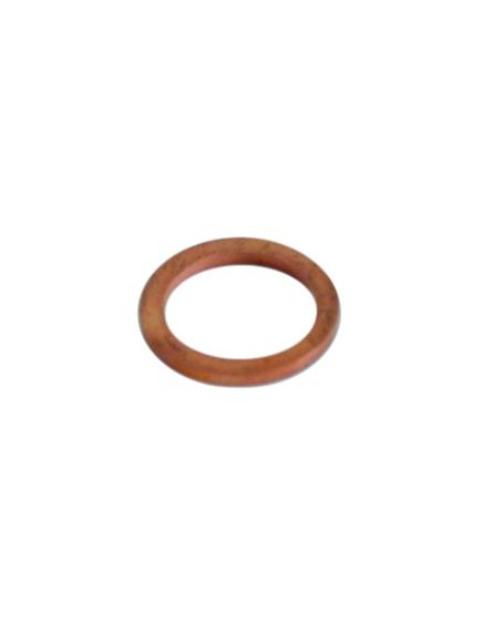 flat gasket copper ED ? 16mm ID ? 12mm thickness 1,5mm